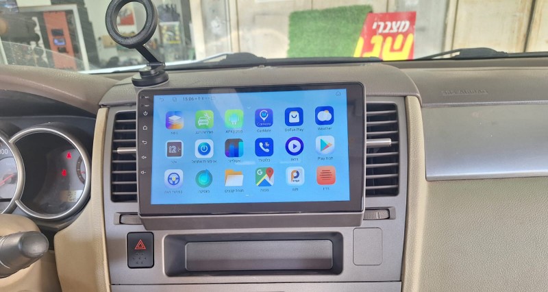 התקנת מולטימדיה MAX 2 לניסאן טידה 2008