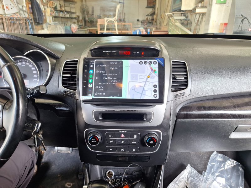 התקנת מולטימדיה MAX Z לקיה סורנטו 2015