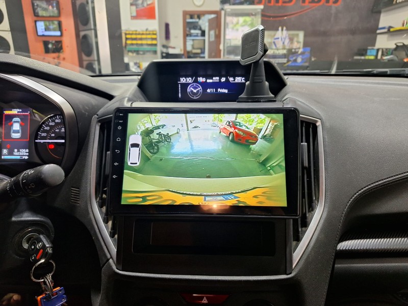 התקנת מולטימדיה תואם מקור ניפון MAX 2 לסובארו XV שנת 2019