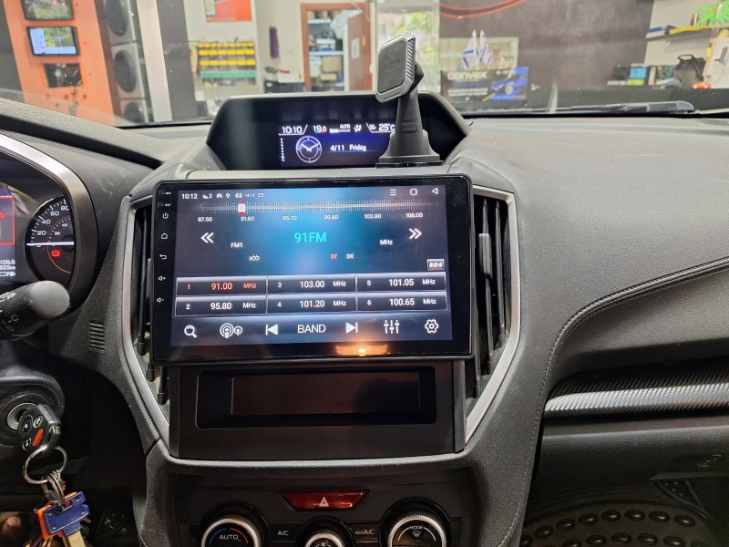 התקנת מולטימדיה תואם מקור ניפון MAX 2 לסובארו XV שנת 2019