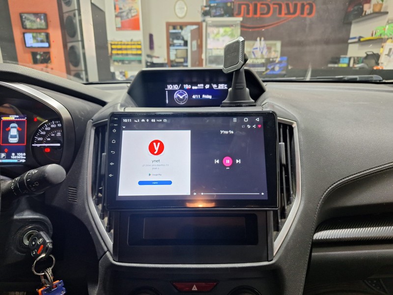 התקנת מולטימדיה תואם מקור ניפון MAX 2 לסובארו XV שנת 2019 