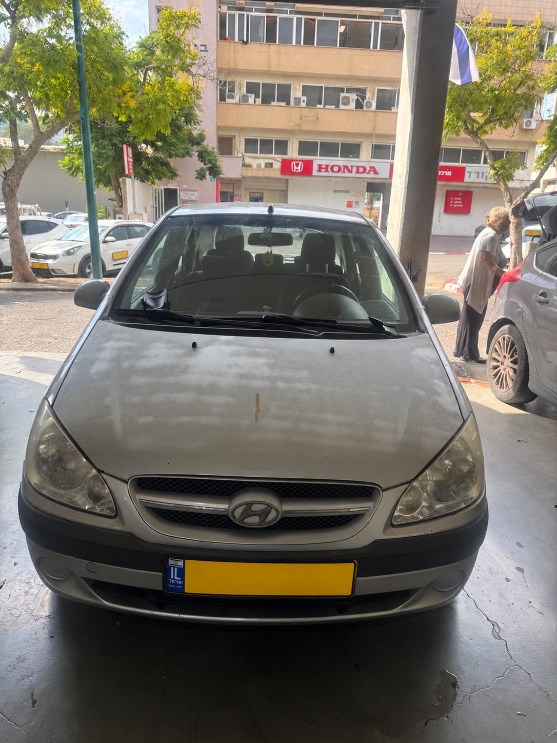 יונדאי גטס – לפני ההתקנה – מבט מלפנים