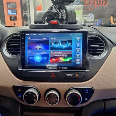 התקנת מולטימדיה NIPPON MAX Z יונדאי i10 שנת 2019