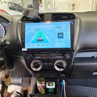 התקנת מערכת מולטימדיה למיצובישי ספייס סטאר 2013